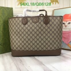 Gucci Lookalike Handbag Medium Size QB6128 in Rich Brown