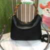 Gucci Imitation Diana Medium Leather Handbag QB61177 in Black