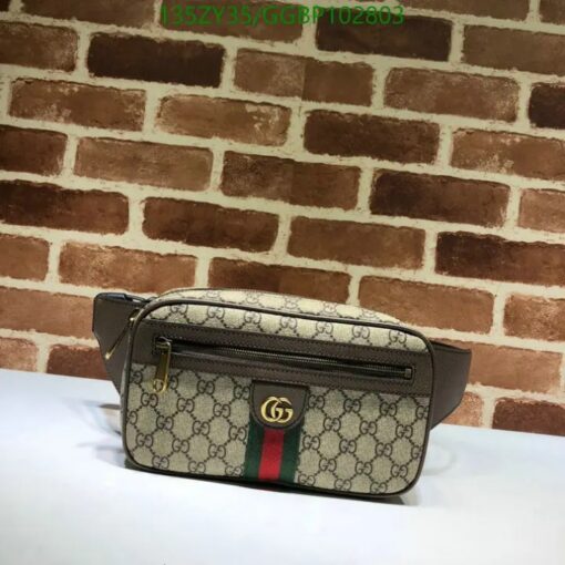 Gucci Knockoff Ophidia GG Belt Bag GGBP1028 crafted from leather