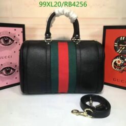 Gucci Fake Boston Women's Travel Bag RB4256 Front View