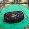 Gucci GG Marmont Triple Zip Chain Bag RJ544 - Cowhide Leather