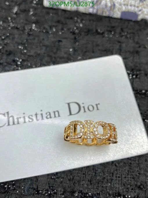 Dior Costume Ring Yellow for Women ZJ20515