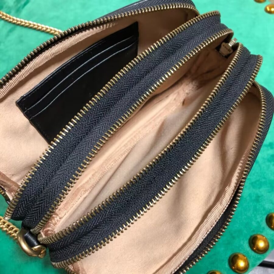 Gucci GG Marmont Chain Bag Triple Zip RJ44 - Cowhide Leather - Image 3