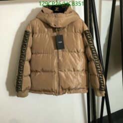 Fendi Women's Down Jacket in Beige