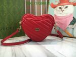 Gucci Replica Heart Mini Bag QB61154 in Red