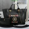 Chanel Deauville Bag With Colored Logo AAAA YB75341 - front view