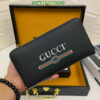 Gucci Fake Black Logo Print Leather Bag FBL1937