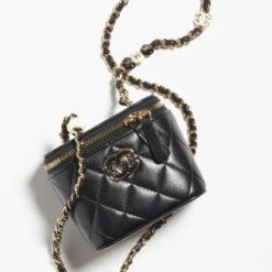 Chanel Vanity Bag with Chain Mirror XY98754 - front view