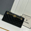 Replica Chanel Street Style Black Leather Bag FT462 – Timeless Fashion Statement