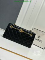 Replica Chanel Street Style Black Leather Bag FT462 – Timeless Fashion Statement