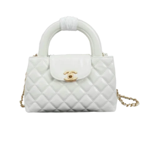 Chanel Mini Kelly Shopping Tote Bag RW9QP22 – White