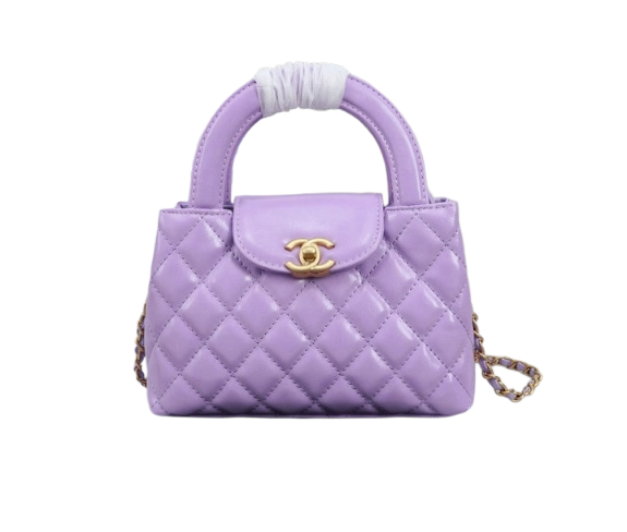 Chanel Mini Kelly Shopping Tote Bag VJ6TR89 – Purple
