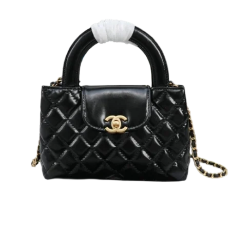 Chanel Mini Kelly Shopping Tote Bag XE7TD55 – Black